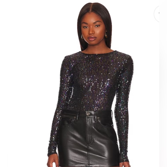 Free People Sequins  Top - Brand New With Tags - Picture 6 of 13